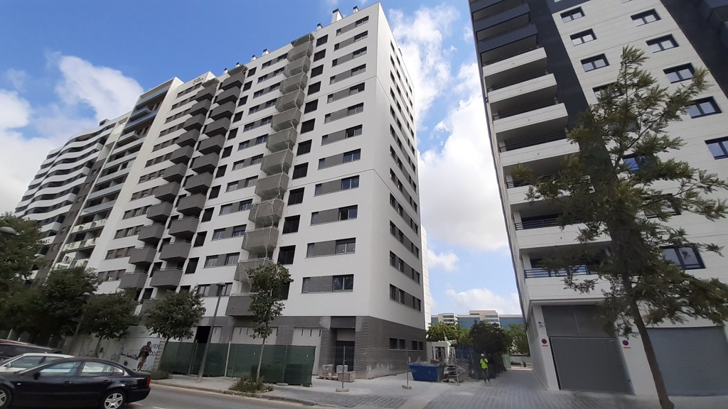 Nueva urbanización en Valencia frente a la Nueva Fé Hospital